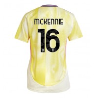 Camisa de Futebol Juventus Weston McKennie #16 Equipamento Secundário Mulheres 2024-25 Manga Curta